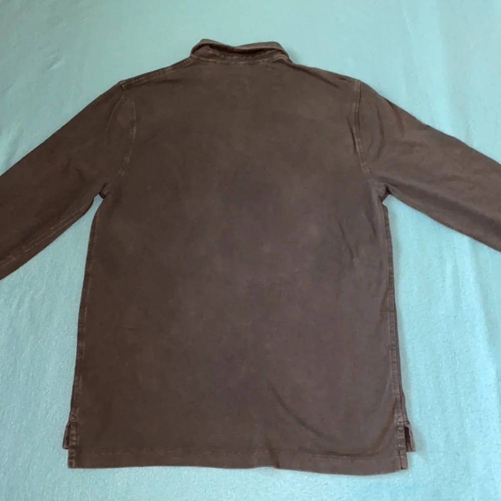 J.CREW / JEANS long sleeve 3 button collar chest pocket charcoal gray NEW size M
